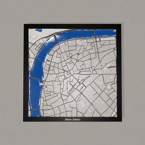 Stare Mesto 3D City print