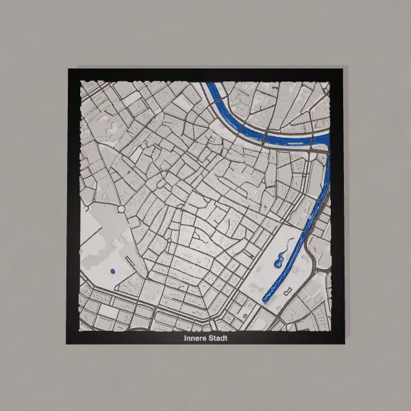 Innere Stadt 3D City print